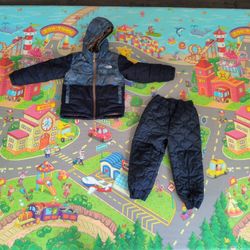 4T North Face Winter Jacket & Patagonia Bottoms 