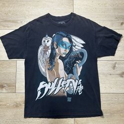 Sullen Art Collective "Attic" black short-sleeve graphic tee shirt