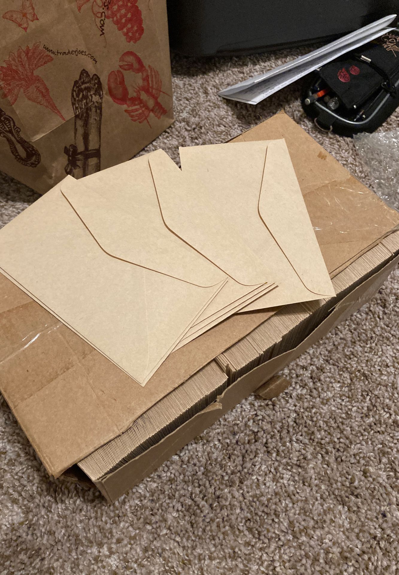 500+ envelopes with self adhesive strip