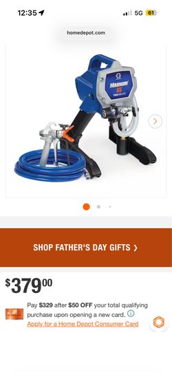 Graco sprayer.