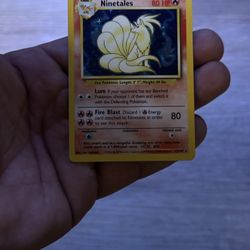 Pokemon Ninetales Base Set 