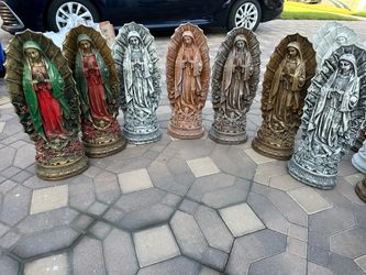 Statue virgen of  Guadalupe