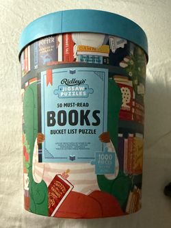 Ridley's 50 Must-Read Books 1000-Piece Jigsaw Puzzle