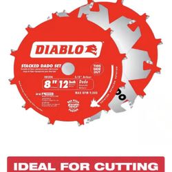 Diablo Stacked Dado Set 