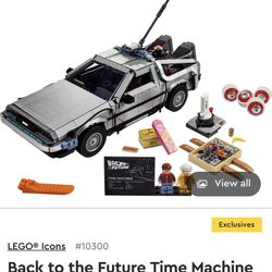 LEGO Back to the Future DeLorean