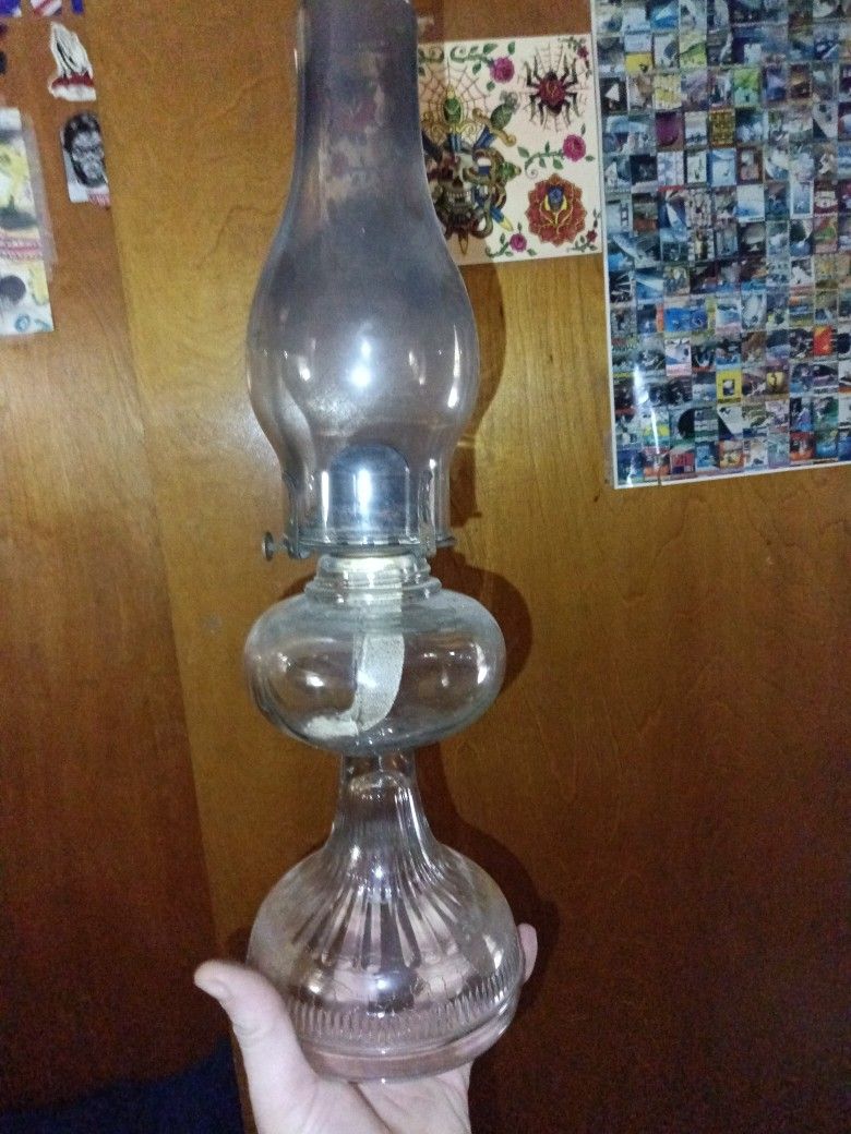 Antique Oil Lamp