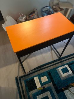 Orange desk
