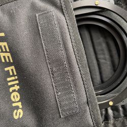 77mm Circular Polarizer, 77mm -105mm Step Up Ring and Lee Big Stopper 10stop ND Filter With Holder