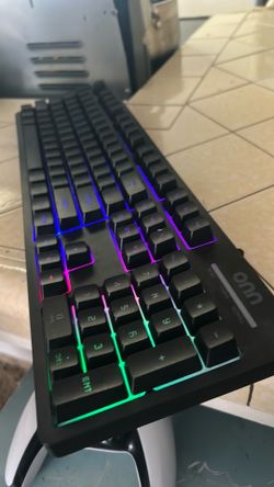 Onn membrane keabord creamy and upgraded