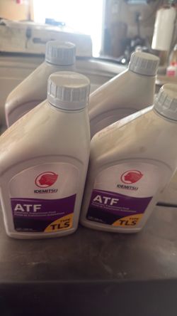 4 qts idemitsu atf used on mini coopers