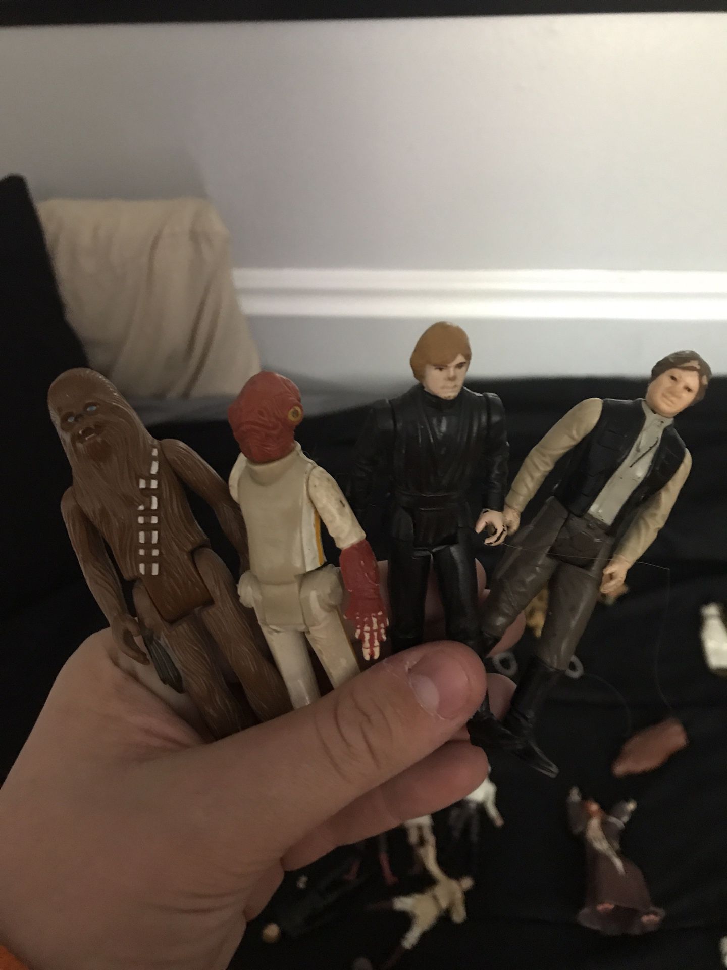 Old and (somewhat) new Star Wars toys and collectibles