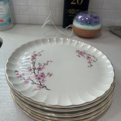 Floral Plate Set 