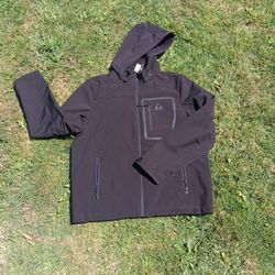 Black Windbreaker 