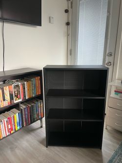 Black Bookshelf