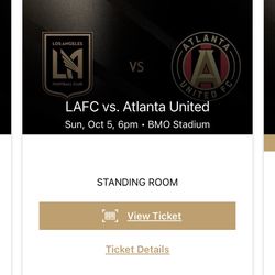 LAFC Tickets Vs ATL 