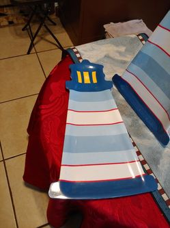 Two lighthouse party trays