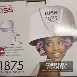 KISS 1875W Salon Bonnet Hair Dryer XXL Adjustable Hood – Brand New