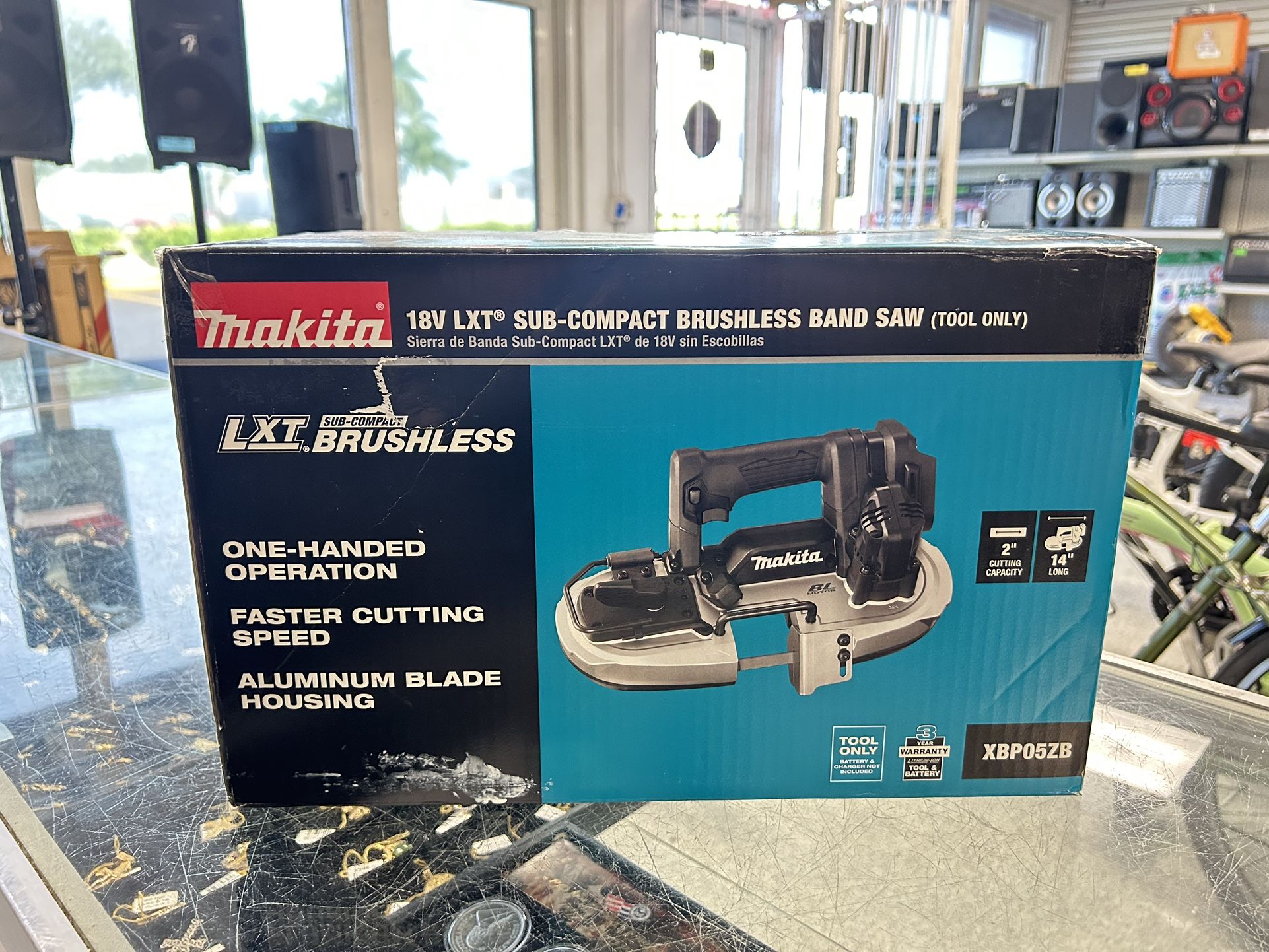 Makita 18V Brushless Band Saw – LXT – New Open Box | Tool Only