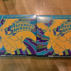 Brand New Sealed Ascended Heroes Elite Trainer Box