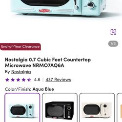 Retro Microwave NEW UNOPENED