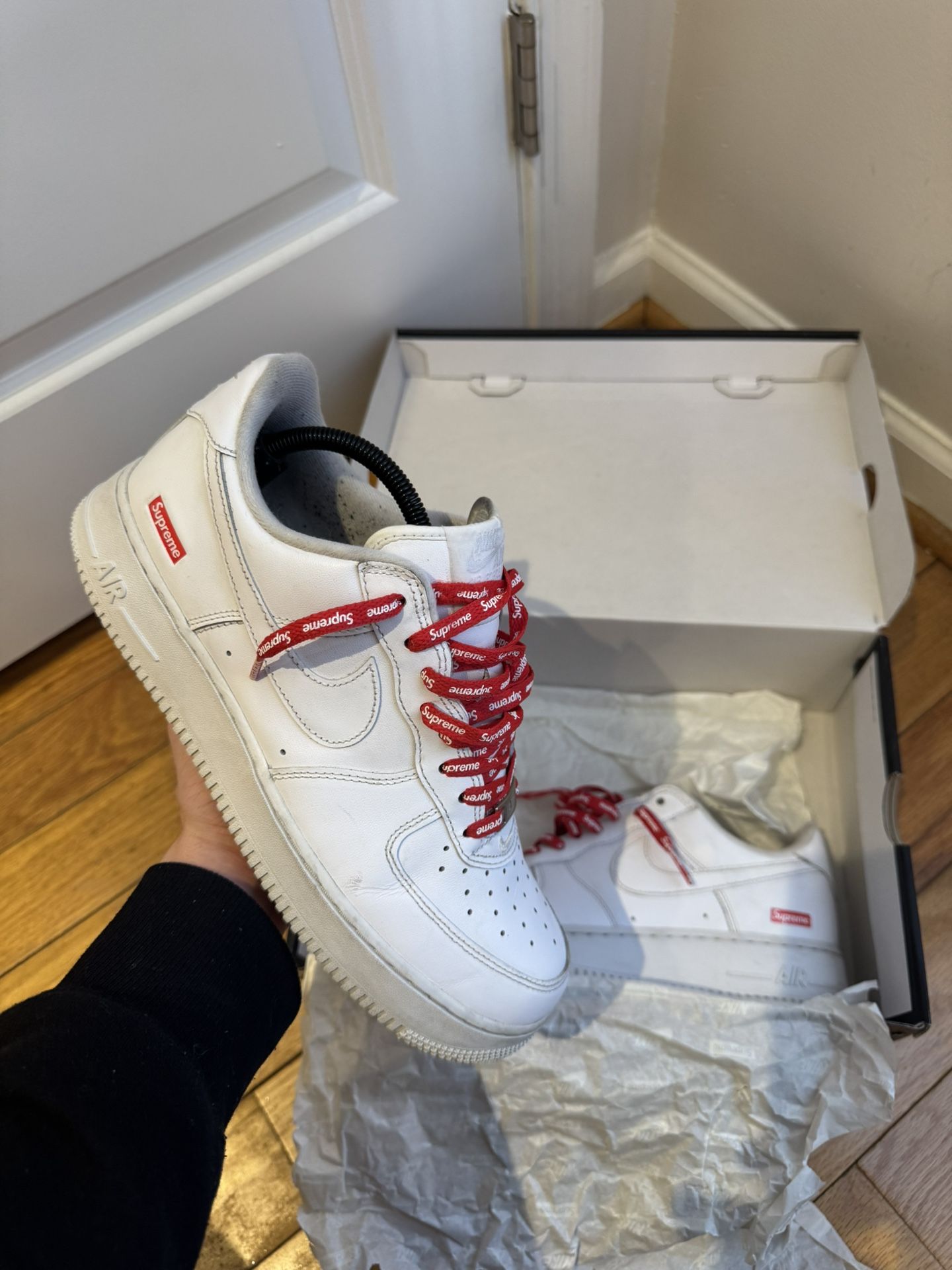 Supreme x Air Force 1 Low ‘Box Logo - White’