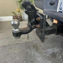 Towing hitch with ball 2 inch