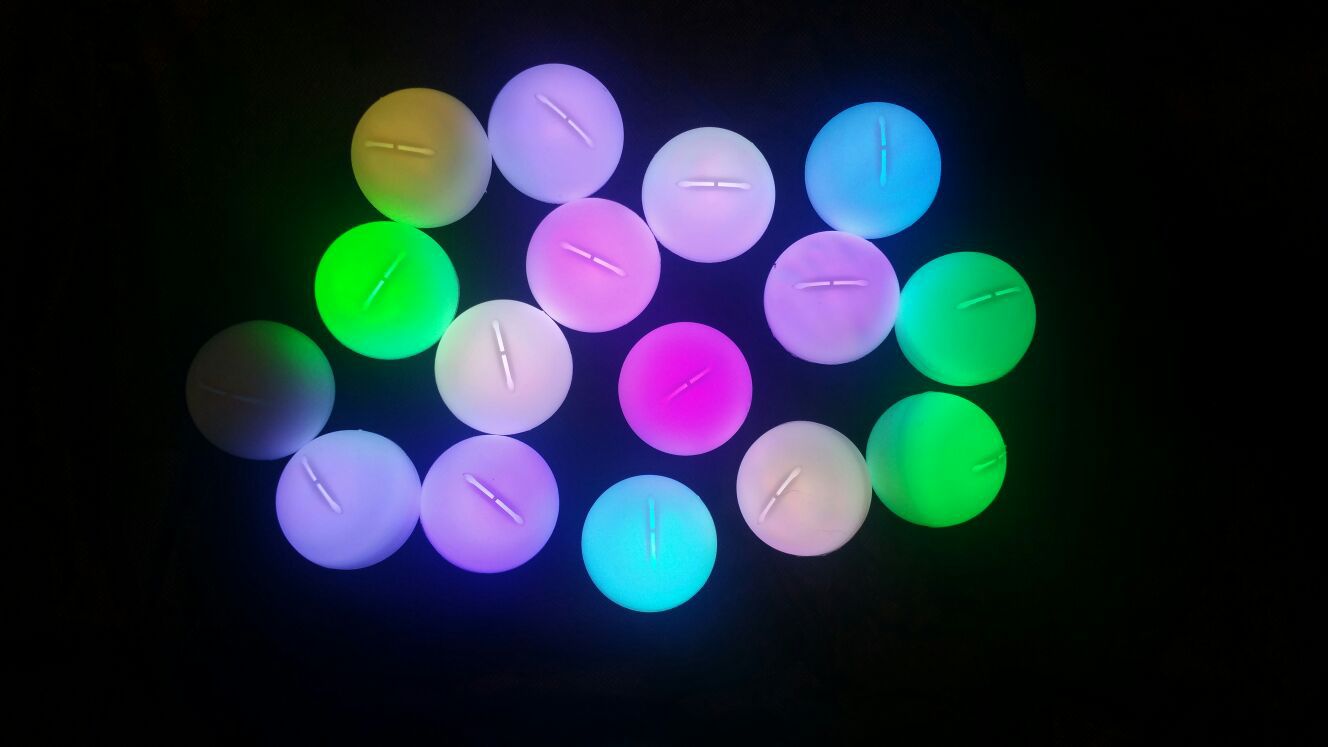 4 packs of color changing mood lights balls. Water safe. 16 total color changing light balls For parties, pools, rooms, fun...