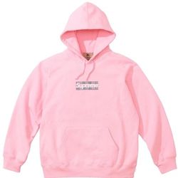 Supreme Burberry Box Logo Hoodie Hooded Sweatshirt Light Pink Large