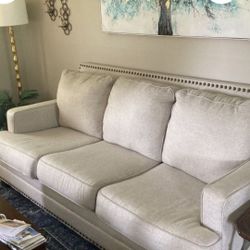 Couch- Creamy Beige, Like New