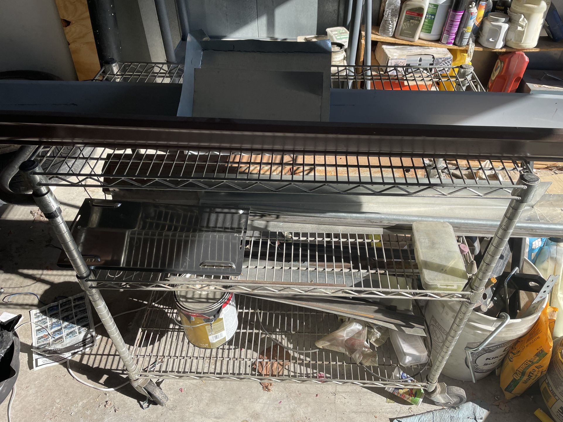Metal Shelving 