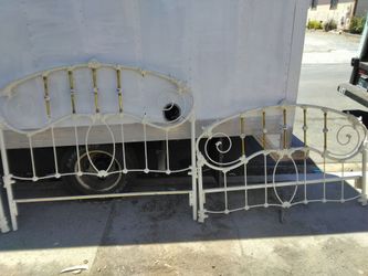 2 Edward Designs Vintage Queen/Full bed header and footer
