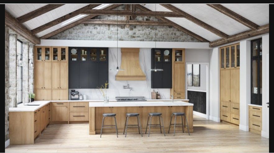 Brand New White Oak Shaker Cabinets w Quartz Countertops (10 X 10 Kitchen)