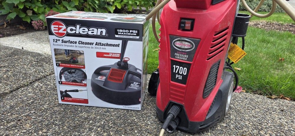 Pressure Washer and Floor Cleaner Attachment
