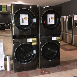 Lg Smart Load Front Load Washer  AND  Dryer WashTower 💥💥 0W U