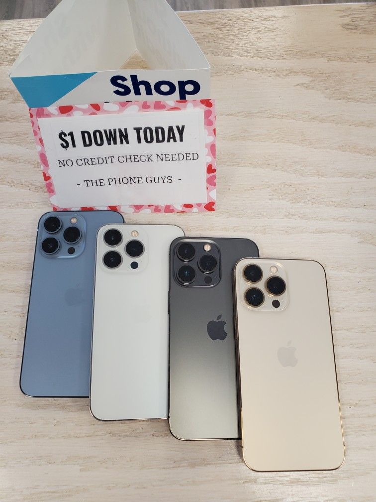 Apple IPhone 13 Pro Max $1 Down Today NO CREDIT Needed,All Products : American Fashion Style Bags On Sale