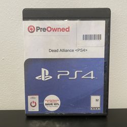 Dead Alliance PS4 Sony Playstation 4 Zombie Shooter Video Game
