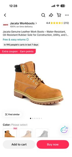 Jacata work boots