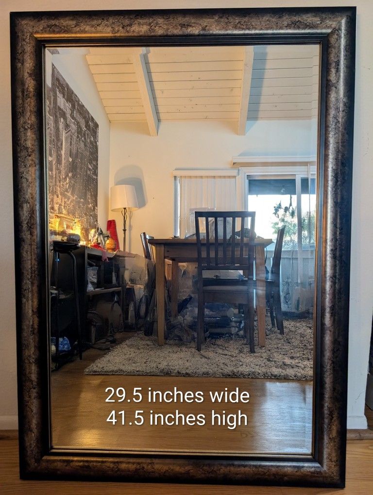 Beautiful Accent Mirror - Perfect for Entryways, Hallways, Living Room Or Dining Room!