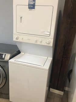 Gas set dryer washer