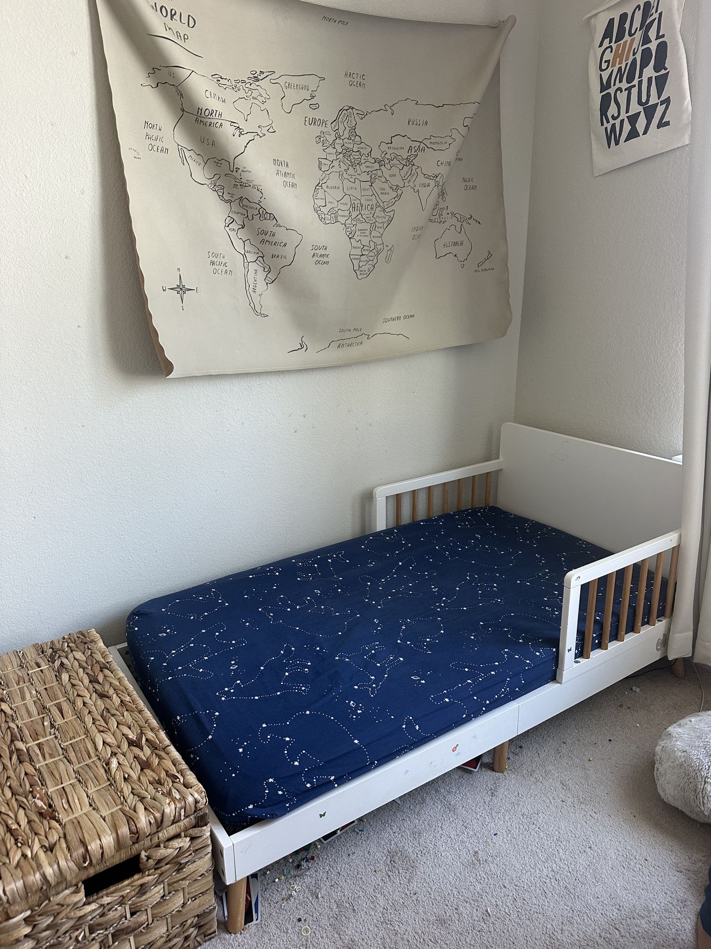 White Toddler Bed