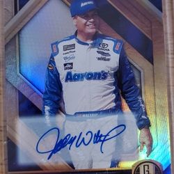 Michael Waltrip Autograph Card 