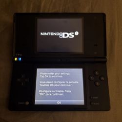 Nintendo DSi Portable Game Console - Black - No power Cable
