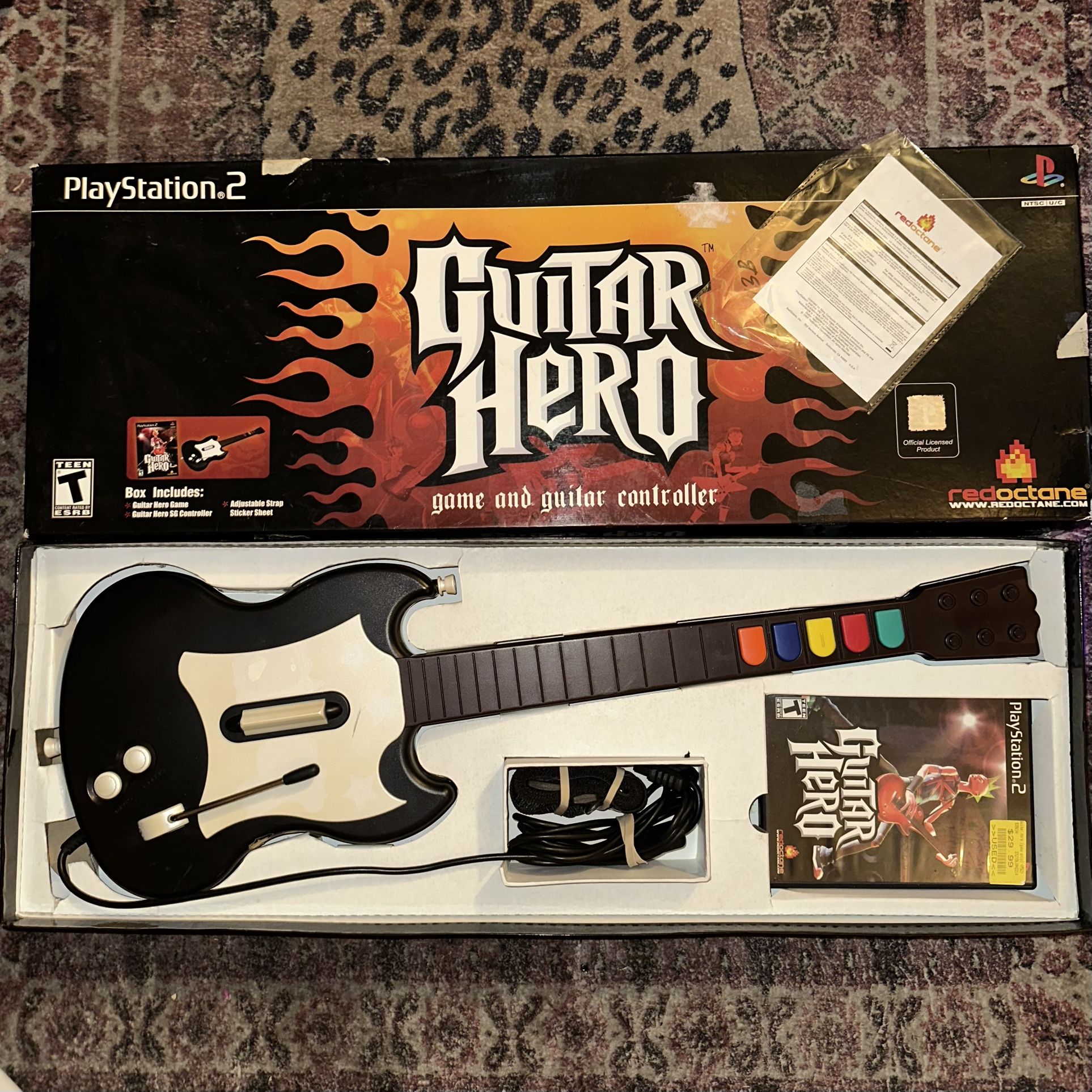Guitar Hero [Guitar Bundle] Playstation 2