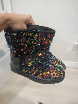 Little Girl Sparkly Boots