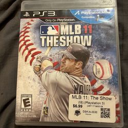PS3 MLB 11 The Show