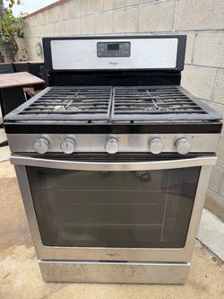 Whirlpool Stainless Steel Gas Range