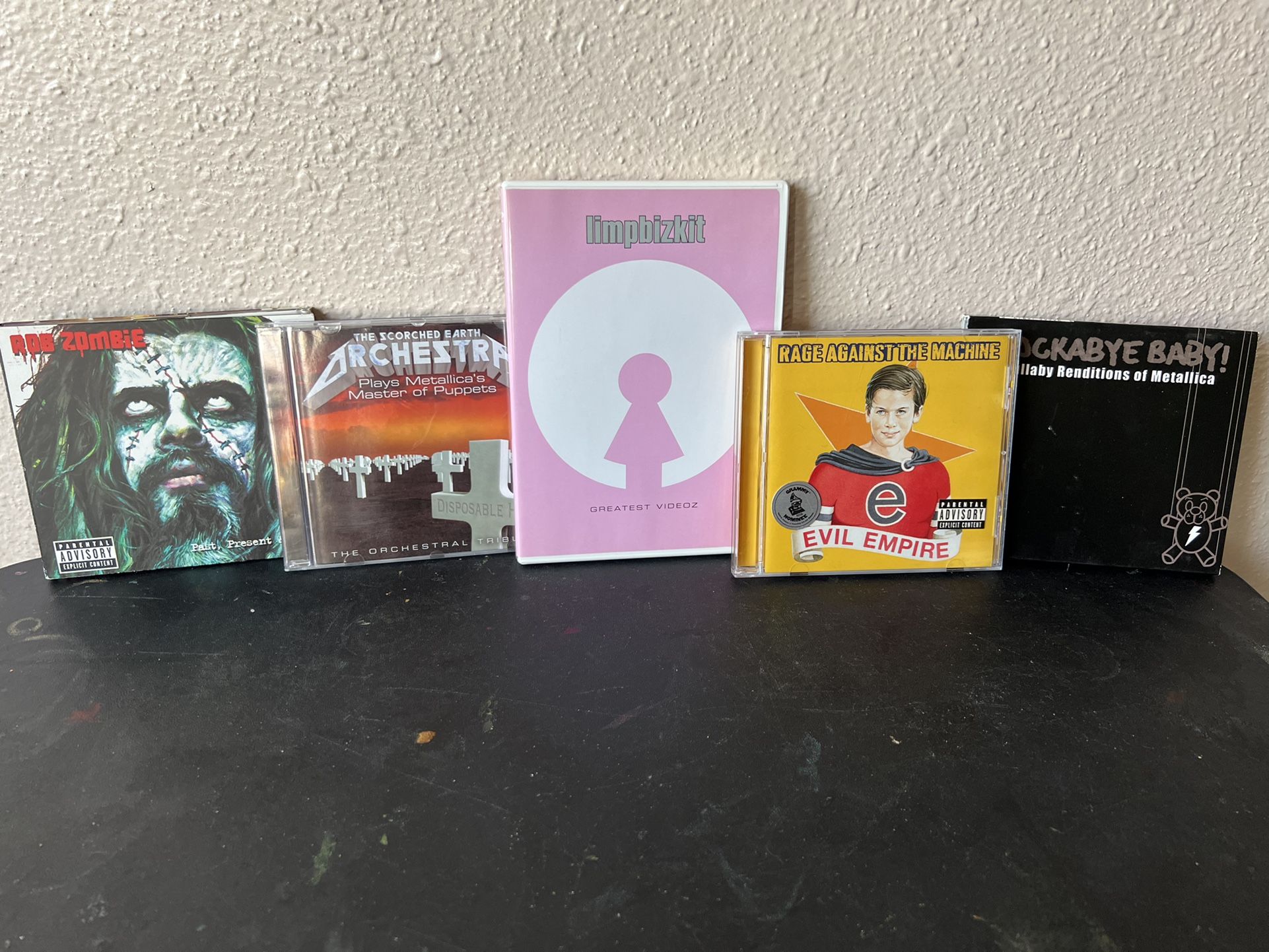 Metallica - Limp Bizkit - RAGE + Never Worn T-Shirts