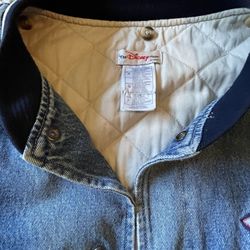 Disney Eeyore Vintage 1966 Jean Letterman Jacket Large