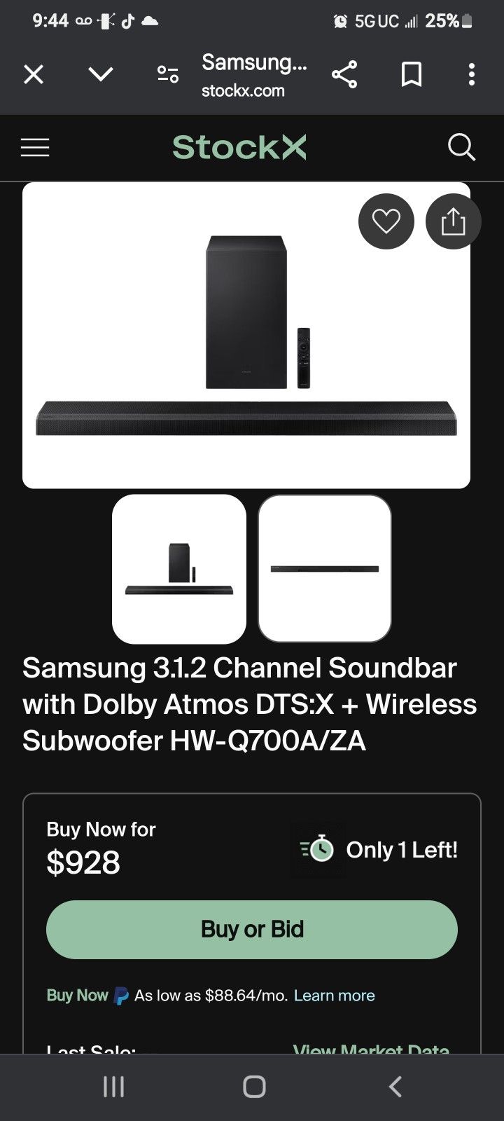 Samsung Q700 Soundbar