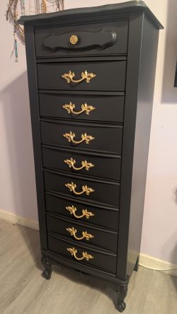 Refinished Vintage French Provencial Lingerie Chest